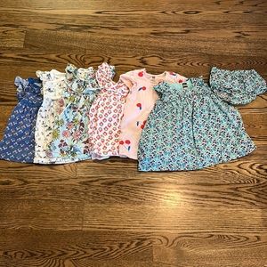 Floral Patterned Tea collection Toddler Dress Set